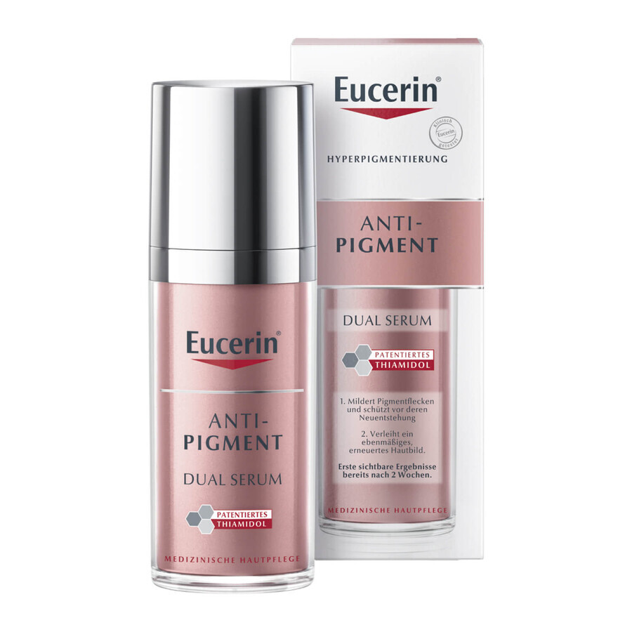 Eucerin Anti-Pigment, sérum double action pour l'hyperpigmentation avec Thiamidol, 30 ml