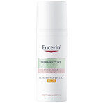 Eucerin DermoPure, crema-fluido protectora para pieles con imperfecciones y pieles con tendencia acnéica, SPF 30, 50 ml