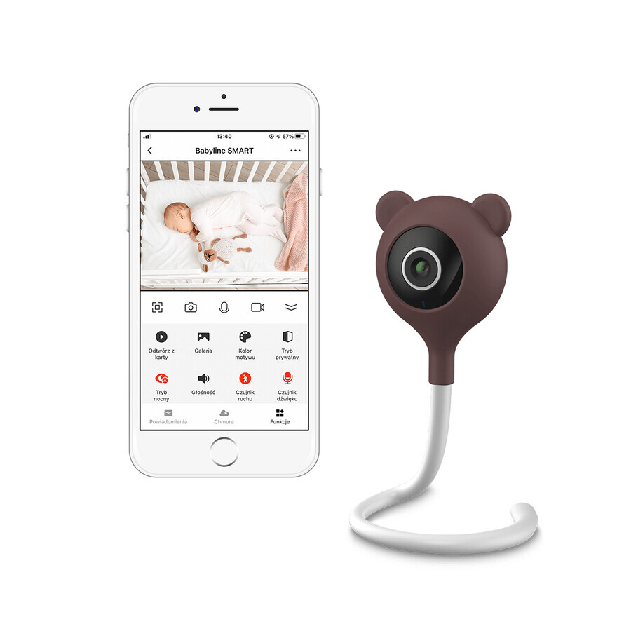 Lionelo Babyline Smart, electronic nanny with camera