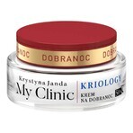 Janda My Clinic Kriology 50+, crème de nuit pour le visage, 50 ml