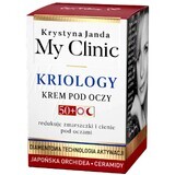 Janda My Clinic Cryology 50+, eye cream, day and night, 15 ml