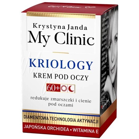 Janda My Clinic Kriologie 60+, oogcrème, dag en nacht, 15 ml