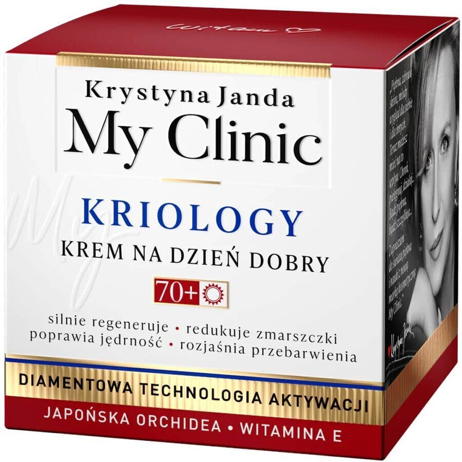 Janda My Clinic Kriology 70+, crema giorno, 50 ml