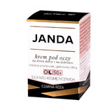 Janda Strength of Cosmetic Threads 50+, crème pour les yeux bon matin et bonne nuit, rose noire, 15 ml