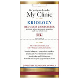 Janda My Clinic Cryology, masque actif pour le visage, le cou et le décolleté, réduction des rides, 2 x 4 ml