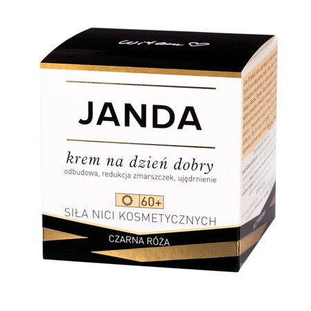 Janda Forza dei fili cosmetici 60+, crema notte, rosa nera, 50 ml