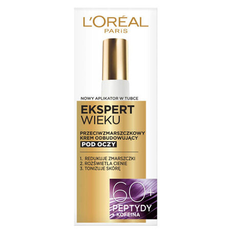 L'Oreal Expert Age 60+, anti-rimpel oogcrème, 15 ml