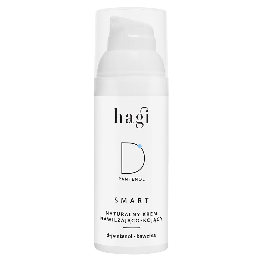 Hagi Smart D, cremă naturală hidratantă și calmantă cu D-pantenol, 50 ml