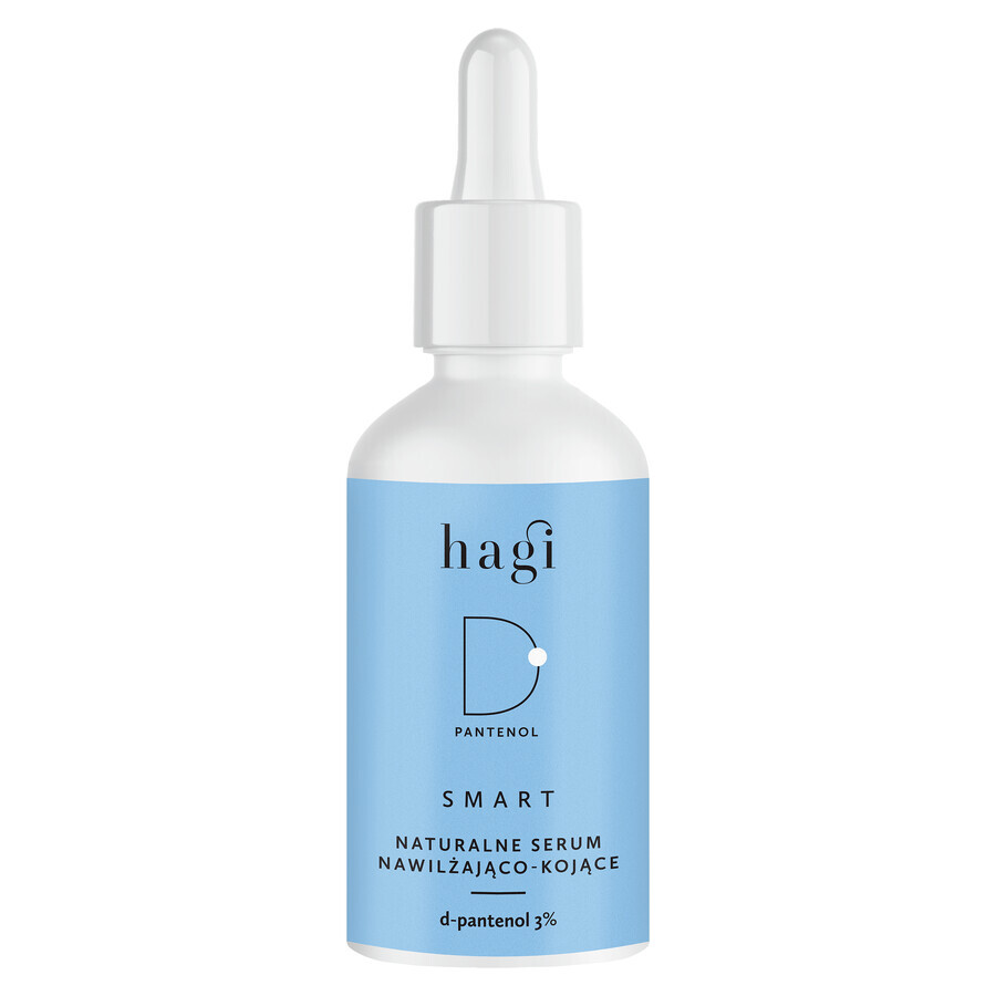 Hagi Smart D, natürliches feuchtigkeitsspendendes und beruhigendes Serum mit D-Panthenol 3%, 30 ml