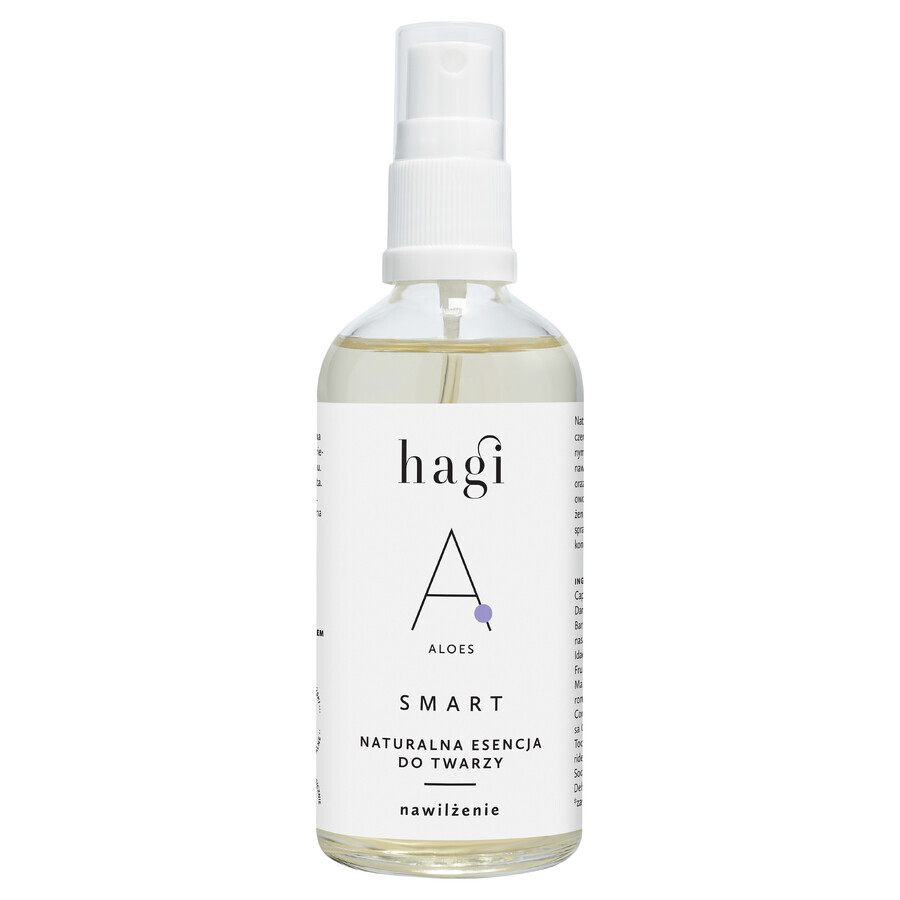 Hagi Smart A, essence naturelle pour le visage à l'aloe vera, Hydratation, 100 ml