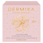 Dermika Luxury Placenta 50+, luxury cream for lifting and smoothing, 50 ml