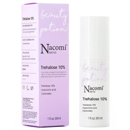 Nacomi Next Level, serum with trehalose 10%, 30 ml