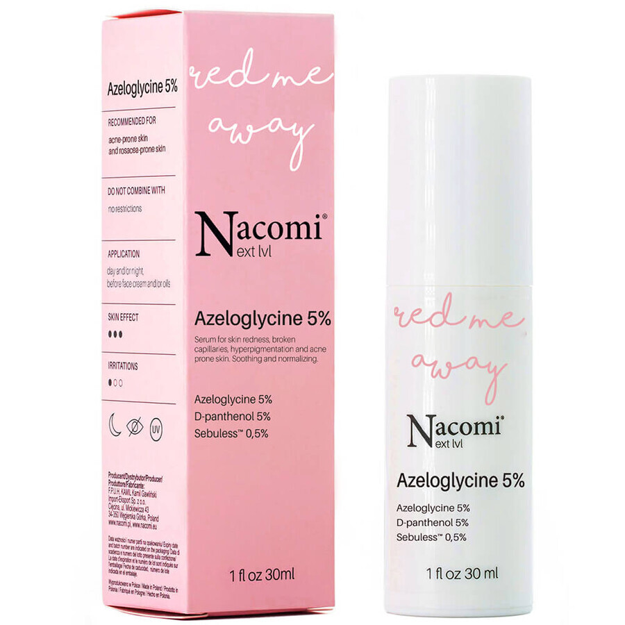 Nacomi Next Level, Serum mit Azeloglycin 5%, 30 ml