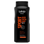 Luxja Men Sport, 3 in 1 stimulating shower gel, mineral complex, 500 ml