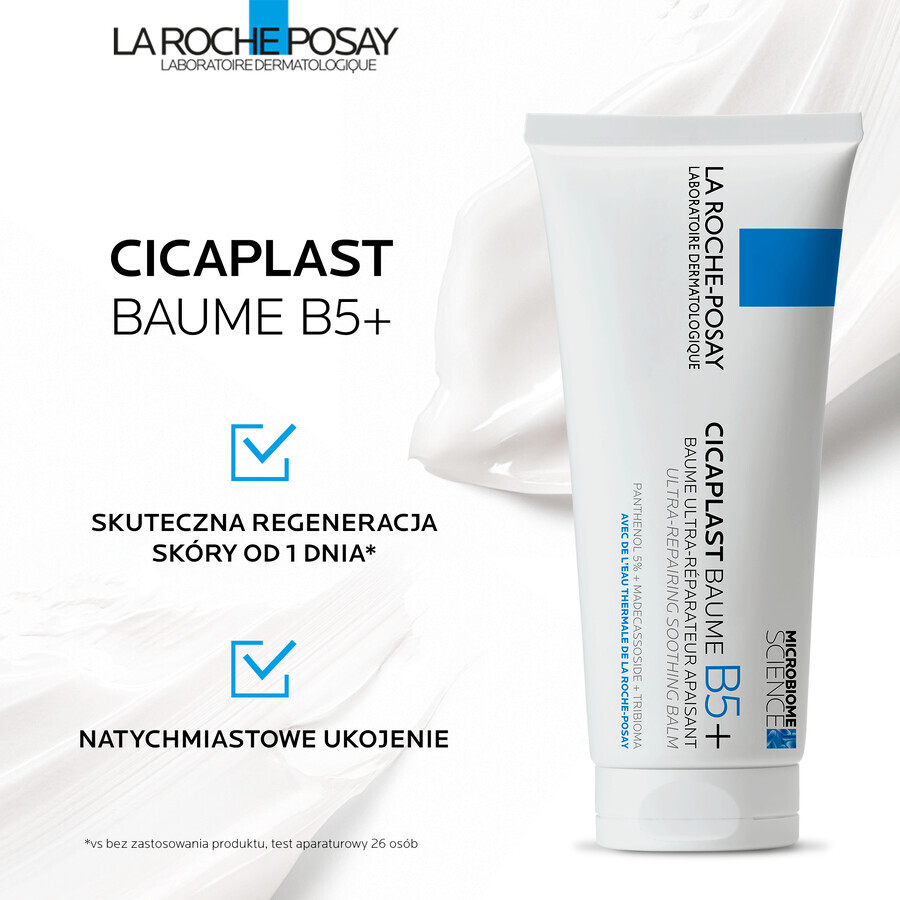 La Roche-Posay Cicaplast Baume B5+, lotion apaisante et régénérante, 100 ml