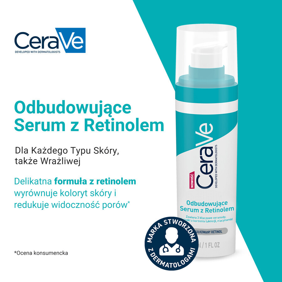 CeraVe, sérum réparateur au rétinol, 30 ml