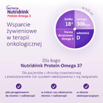 Nutridrink Protein Omega 3, préparation nutritionnelle, saveur croustillante mangue-pêche, 4 x 125 ml