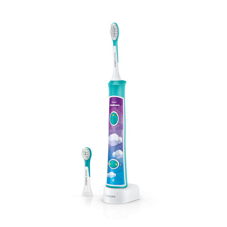 Philips Sonicare pour enfants, brosse à dents sonique, avec autocollants, HX6322/04, 1 pièce