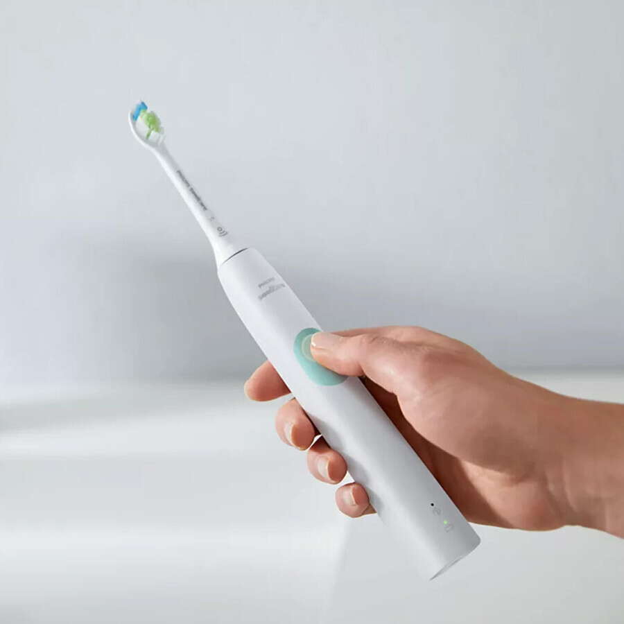 Philips Sonicare, cepillo de dientes sónico, ProtectiveClean 4300, HX6807/24, blanco, 1 pieza