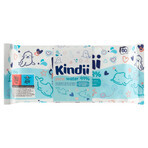 Kindii Pure Water 99%, lingettes humides pour bébés et enfants, 3 x 60 pièces