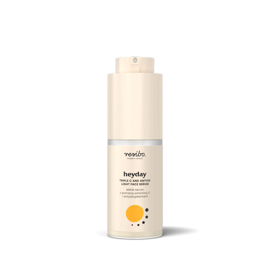 Resibo Heyday, licht serum met drievoudige vitamine C en antioxidanten, 30 ml