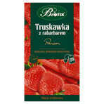 Bi Fix Premium Fraise à la rhubarbe, thé aux fruits et légumes, 2 g x 20 sachets