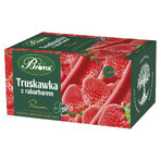 Bi Fix Premium Fraise à la rhubarbe, thé aux fruits et légumes, 2 g x 20 sachets