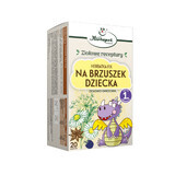 Herbapol Na Brzuszek Dziecka, tisane aux fruits, après 1 mois, 20 sachets