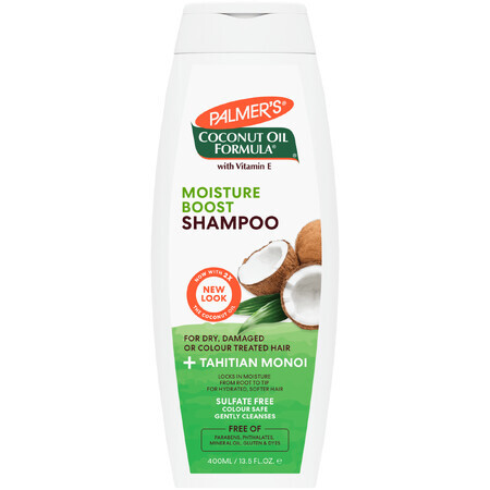 Palmer's Coconut Oil Formula, nährendes und feuchtigkeitsspendendes Shampoo auf Basis von Kokosnussöl, 400 ml