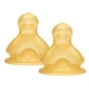 Nuk First Choice+, tetină pentru biberon, latex, mărimea M, 713242, 6-18 luni, 2 bucăți