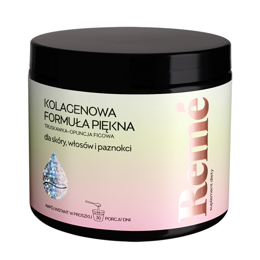 Reme Collagen Beauty Formula, strawberry-peach flavor, 150 g