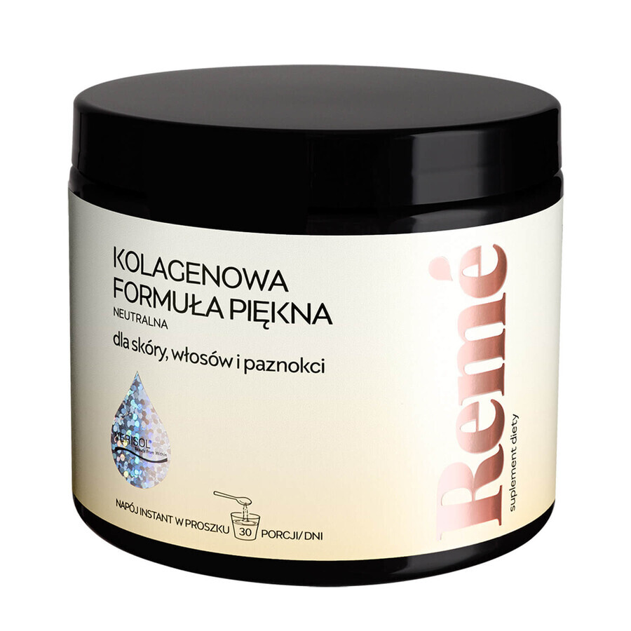 Reme Collagen Beauty Formula, goût neutre, 150 g