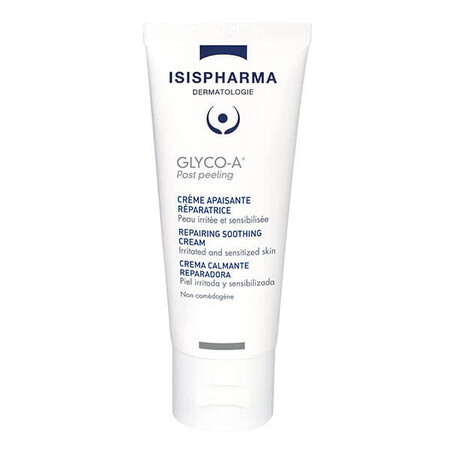 Isispharma Glyco-A, soothing regenerating cream after peeling, 40 ml