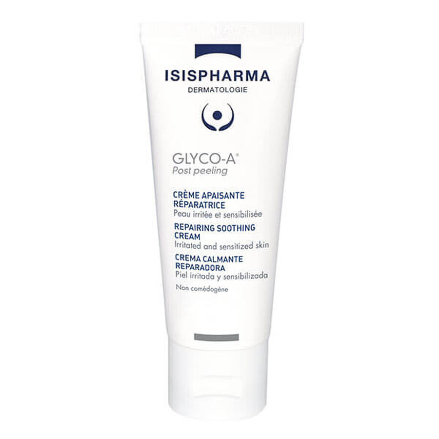 Isispharma Glyco-A, soothing regenerating cream after peeling, 40 ml