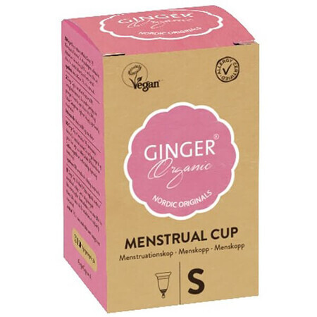 Ginger Organic, coupe menstruelle, taille S, 1 pièce