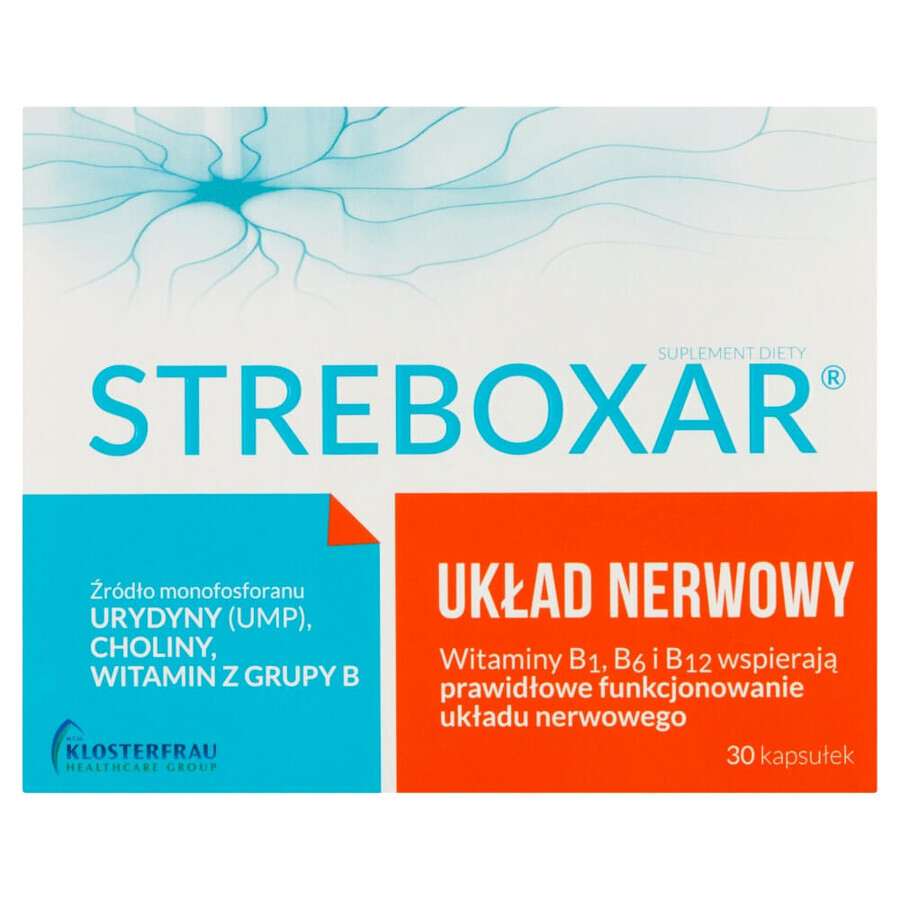 Streboxar, 30 gélules