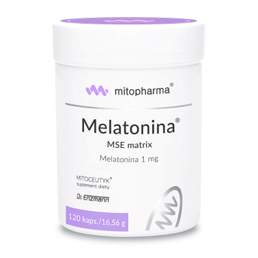 Mito-Pharma Melatonine MSE Matrix, 120 capsules