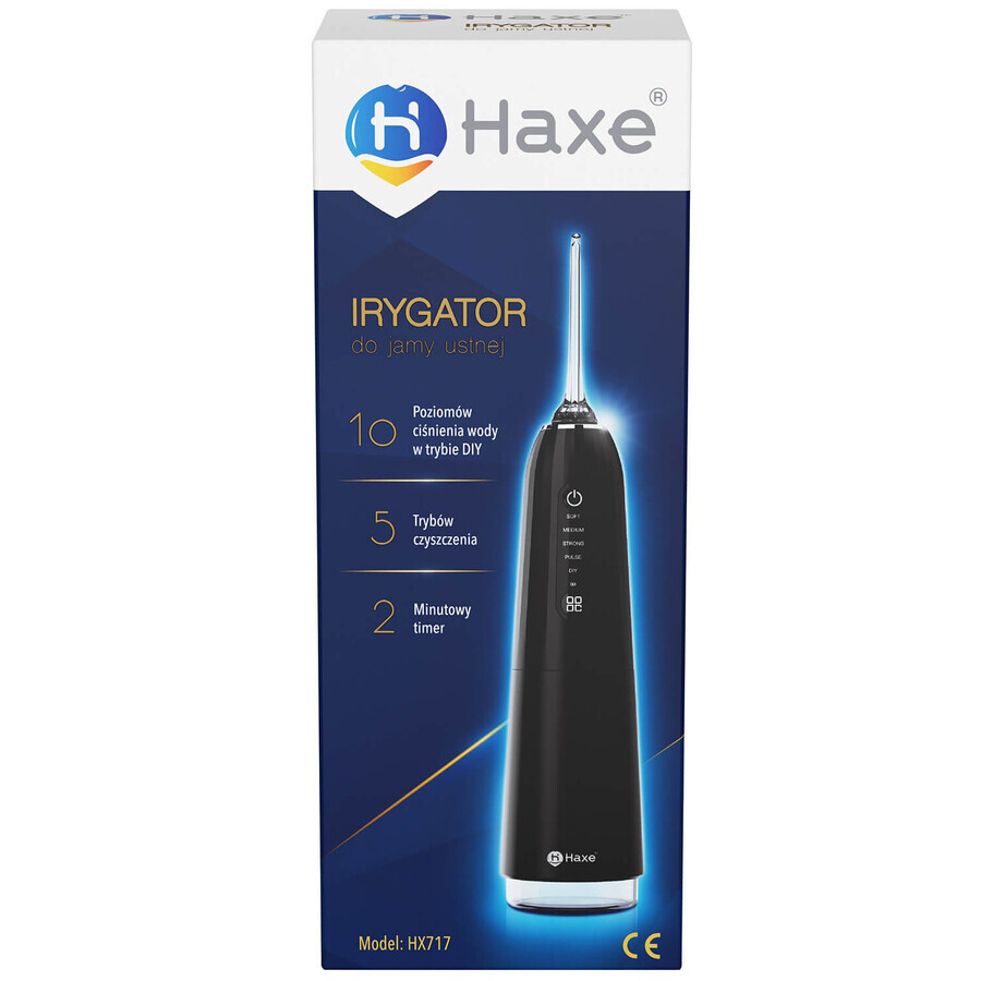 Haxe HX717, irrigateur buccal, 6 pièces à main