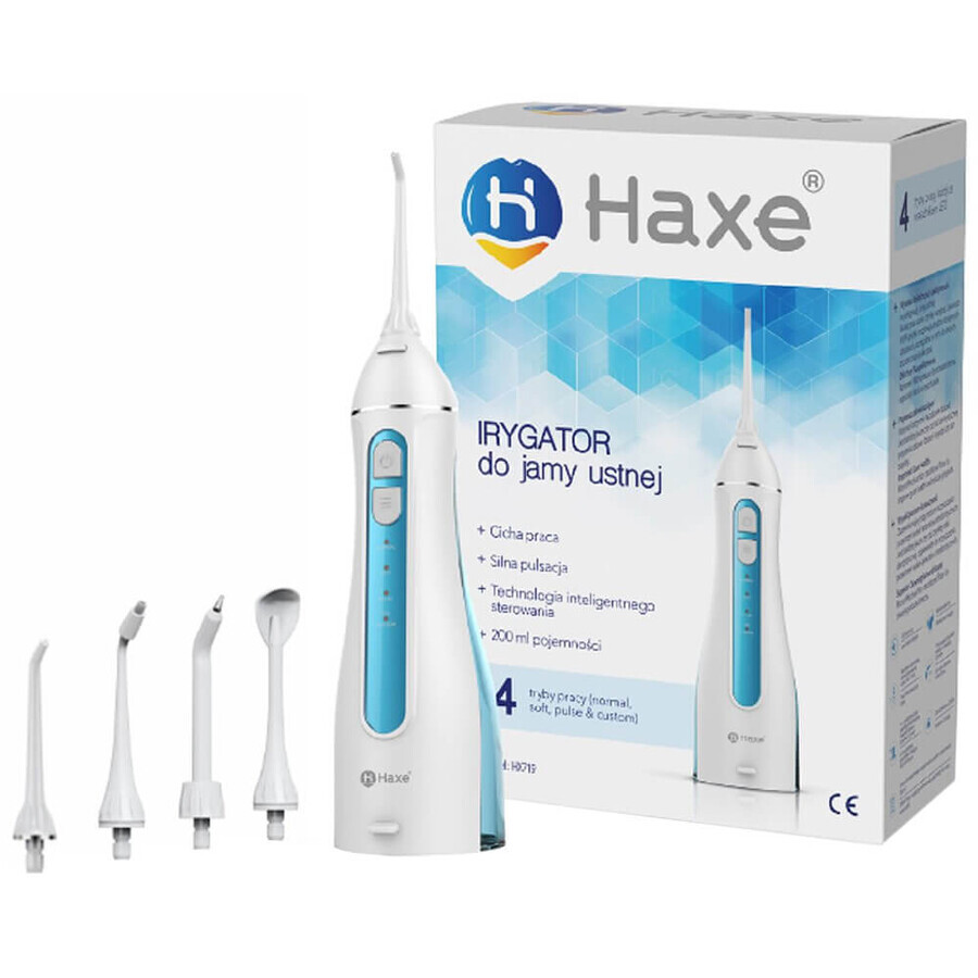 Haxe HX719, irrigateur buccal, 5 pièces à main