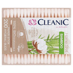 Cleanic Home Spa Bamboo, coton-tige biodégradable, bambou et coton, 200 pièces