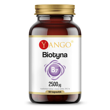 Yango Biotin 2500 µg, 90 Kapseln