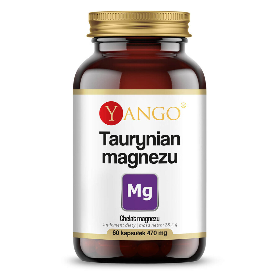 Yango Taurat de magneziu, 60 capsule