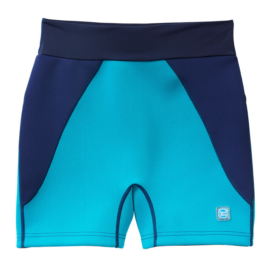 Splash Jammers, couche de natation pour adolescents et adultes, bleu marine/turquoise, taille M, 1 pièce