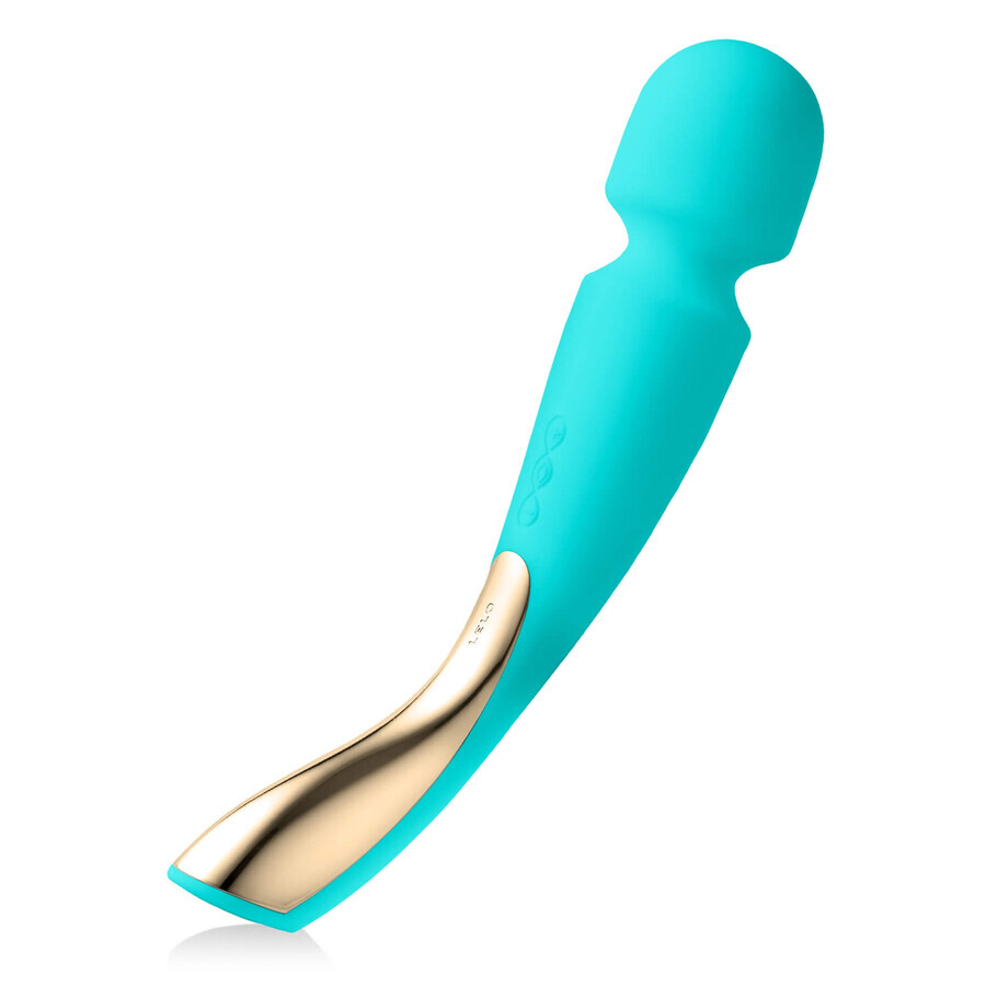 Lelo Smart Wand 2 Medium Ocean Blue, masseur corporel, moyen, bleu