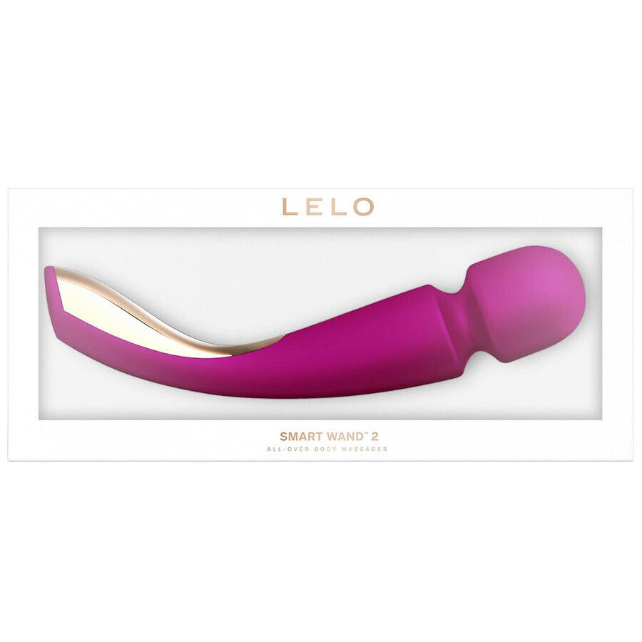 Lelo Smart Wand 2 Medium Deep Rose, masseur corporel, moyen, rose