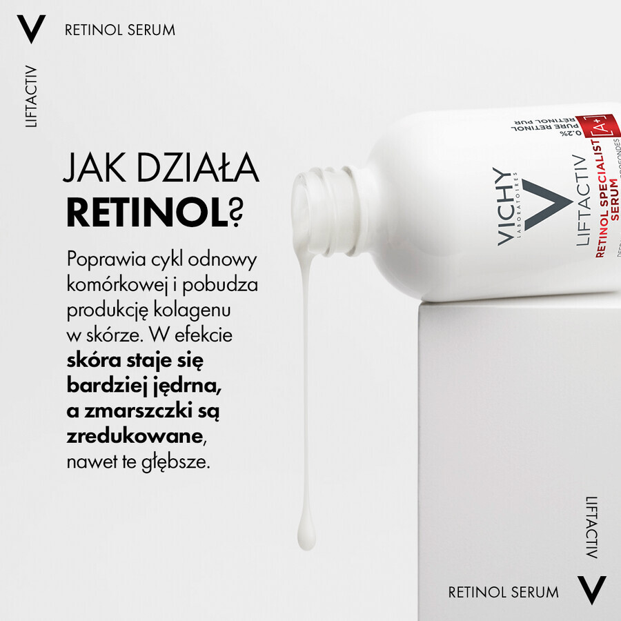 Vichy Liftactiv Retinol Specialist, antirimpelserum met retinol, 30 ml