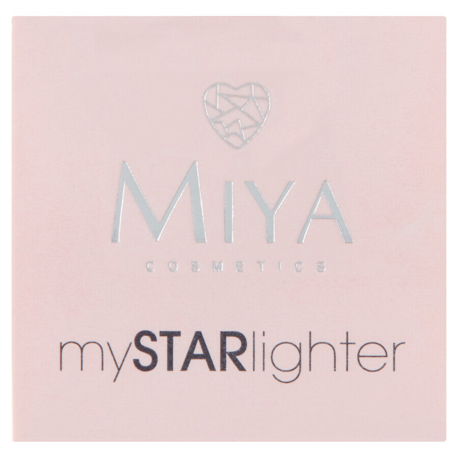 Miya mySTARlighter, crème surligneur naturelle, Rose Diamond, 4 g