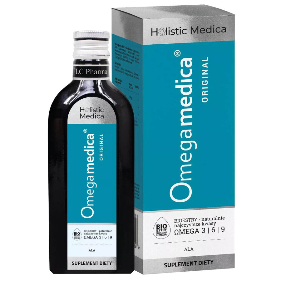 Holistic Medica Omegamedica Original, aromă de lămâie, 250 ml