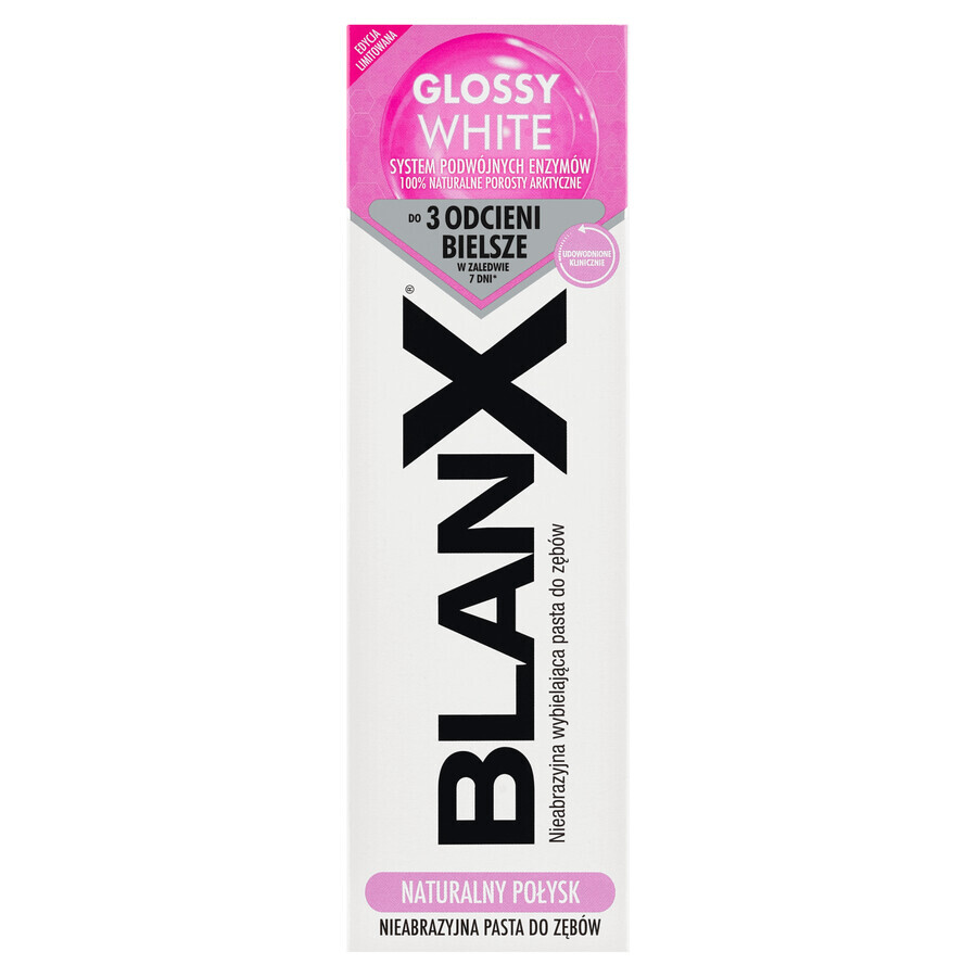 BlanX Glossy White, whitening toothpaste, 75 ml