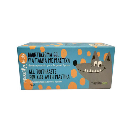 Gel dentifrice pour enfants avec Mastiha, 50 ml, Mediterra